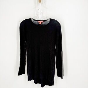 Joe Fresh Black Long Sleeve Top